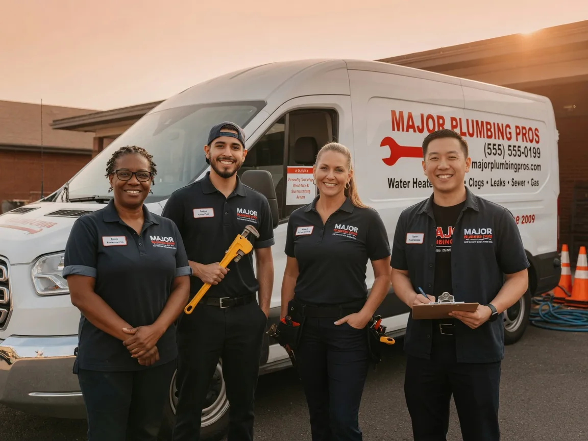 Drain Cleaning Services company in Walnut Creek, OH